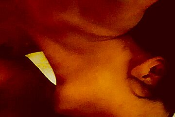 Brunette brutal facefuck headfuck