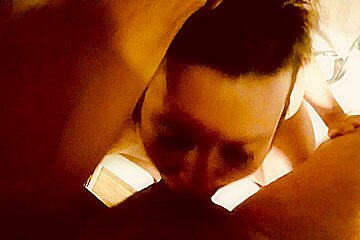 Brunette brutal facefuck headfuck