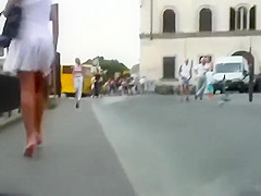 Bubbly butt of a graceful woman