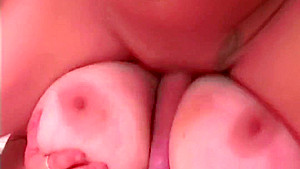 Busty mature fatty titfucked before blowbang