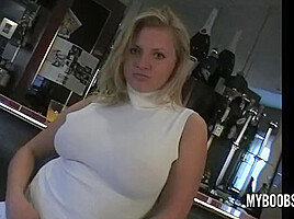 Busty teen 18+ Malina Striptease In Private Bar - MyBoobs