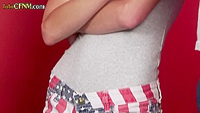 CFNM petite teen 18+ learns BJ and HJ in 3some with MILF