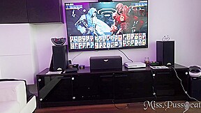 Camera Girl Miss Pussycat Pov Dildoing Xbox Playing Gamer Girl Margarita