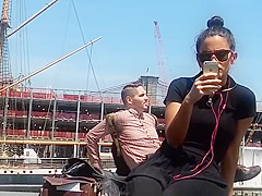 Candid NYC Sexy Feet Two women Soles