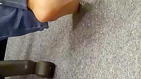 Candid barefeet foot and soles