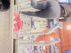 Candid big booty Latina