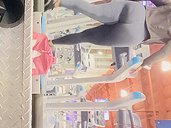 Candid big booty Latina