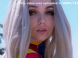 Captain Marvel And Sia Siberia In Avengers Epic Takes Dick In Her teen 18+ Pussy