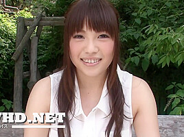 Captivating amateur Asian, Yuri Sato, indulges in outdoor self-pleasure