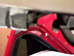 Car wash Mexican milf jeans 1