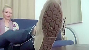 Carmen Moccasins Foot Tease