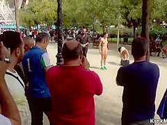 Carolina Abril - Whore Shamed In Public Street