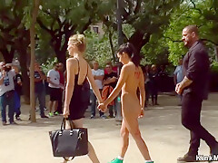 Carolina Abril - Whore Shamed In Public Street