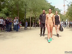 Carolina Abril - Whore Shamed In Public Street