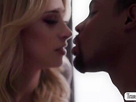Casey Kisses In Busty Shemale Calls Her Black Friend To Bang Her Wet Ass