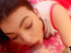 Caught Bating Blowjob