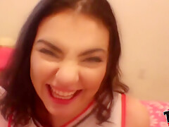 Caught Bating Blowjob