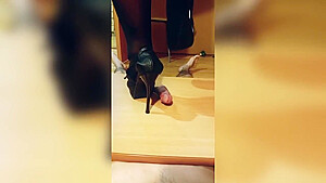 Cbt Session Cock Trampling High Heels