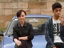 Celebrity Christina Ricci Smoking 9m27s 360p