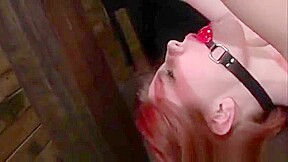 Chained And Gagged Redhead Velma Dearmond Fucked