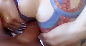 Chick with giant octopus tatoo takes it in the ass