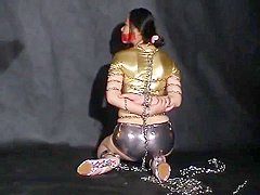 Chinese Girl Chained In Dungeon