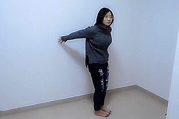 Chinese Girl Cuffed