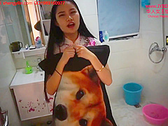 Chinese Mistress Tramples Her Slave All Over His Body And Neck