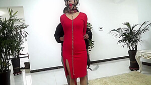 Chinese Strappado In Red