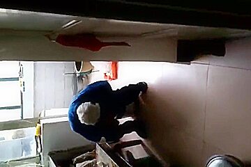 Chinese 75yo Granny Creampie