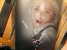Chloe Grace Moretz hot cumshots