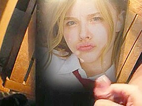 Chloe Grace Moretz hot cumshots