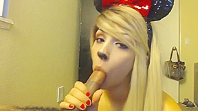 Chrissy Mouse Sucking Yummy Cock! Happy Halloween :D