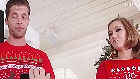 Christmas Morning Fucked To Her Step daughter