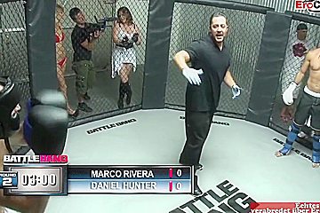 Chubby Brunette With Natural Tits Gets A Facial Cumshot