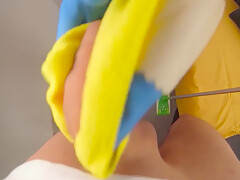 Cleaned The Ass Of The New Maid With Hot Sperm!