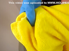 Cleaned The Ass Of The New Maid With Hot Sperm!