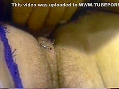 Cock Sucking Older Bitch Gets Creamed After Fucking Two Hard Cocks