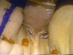 Cock Sucking Older Bitch Gets Creamed After Fucking Two Hard Cocks