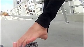 Coed Feet Jessica Heels and Feet