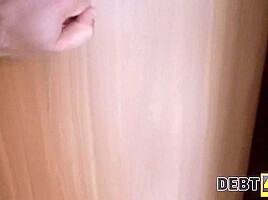 Collector Not Shy To Have Sex With The Debtor Near