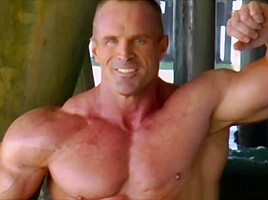 Con! The Red Devil on the beach!