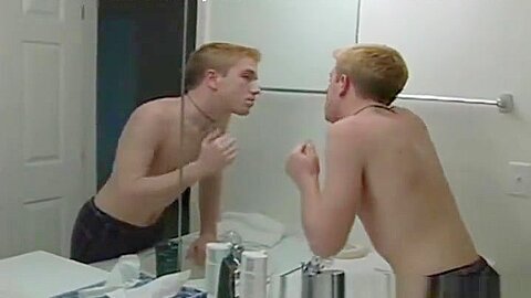 Corey Stevens Taking a Shower