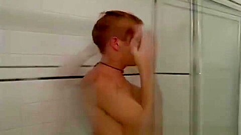 Corey Stevens Taking a Shower
