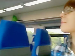 Couple train BJ fun
