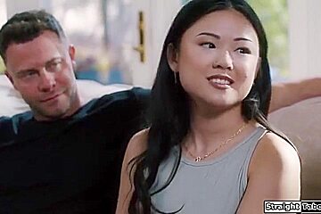 Couples Domination Sexvid Does The Trick With Lulu Chu, Louise Louellen And Seth Gamble