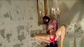 Crazy Bitch With A Mask Fisting Beaver