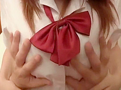Crazy Japanese model Reon Otowa in Fabulous Big Tits, Fingering JAV video