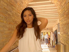 Crazy public masturbation in tourist spot