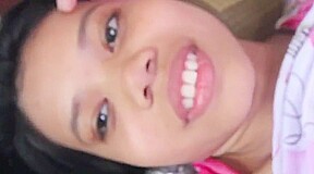 Creampie for 18y old baby-face hooker from manilla
